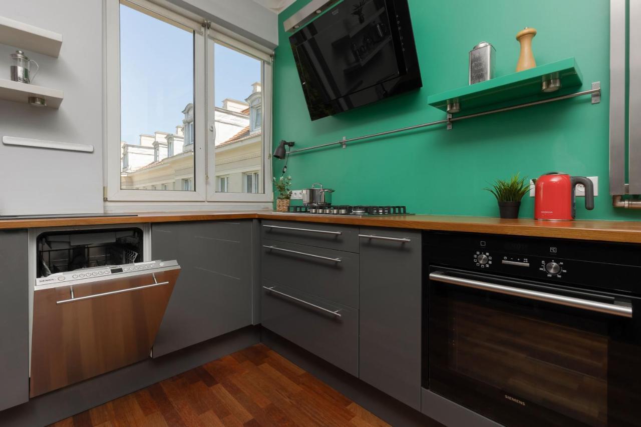 Comfy Warsaw City Centre Apartment By Noclegi Renters Varsóvia Exterior foto